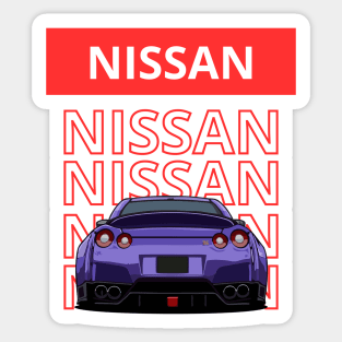 Nissan GTR Sticker